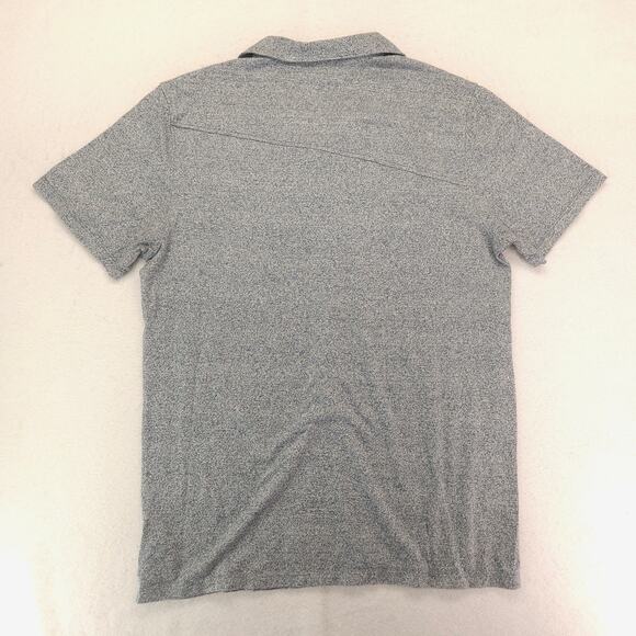 Volcom Short Sleeve Casual Polo Shirt Adult Mens Size Extra Large XL Gray - Picture 9 of 9